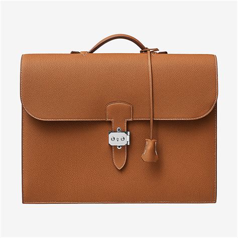 hermes sac a dos homme|hermes men's leather briefcase.